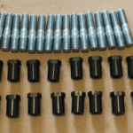 RAS3 Pontiac 421 GTO 389 Screw in Rocker Arm Studs and poly locks Kit