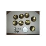 Brass Pontiac block freeze plug kit 326 389 400 421 428 455 18 pc kit