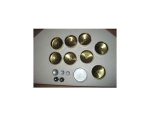 Brass Pontiac block freeze plug kit 326 389 400 421 428 455 18 pc kit