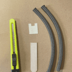 PONTIAC 326 350 389 400 V-8 REAR MAIN OIL SEALGraphite woven rope